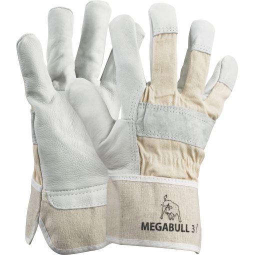 Rokavice iz govejega usnja H-Plus Megabull 3 | Zaščitne delovne rokavice iz usnja