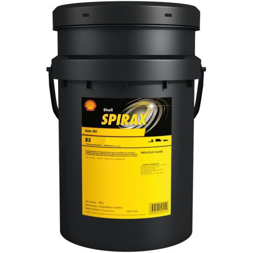 Olje za osi Shell Spirax S3 AS 80W-140 | Olja za osi in menjalnike