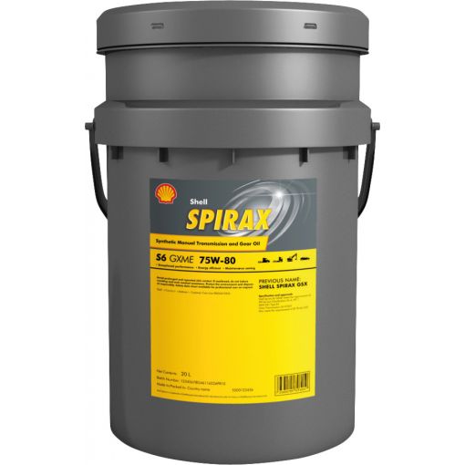 Olje za ročne menjalnike Shell Spirax S6 GXME 75W-80 | Olja za osi in menjalnike