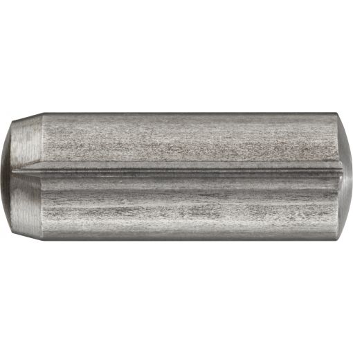 Zatič cilindrični z zarezo DIN 1473, jeklo, surov/črn | Zatiči, razcepke, zagozde