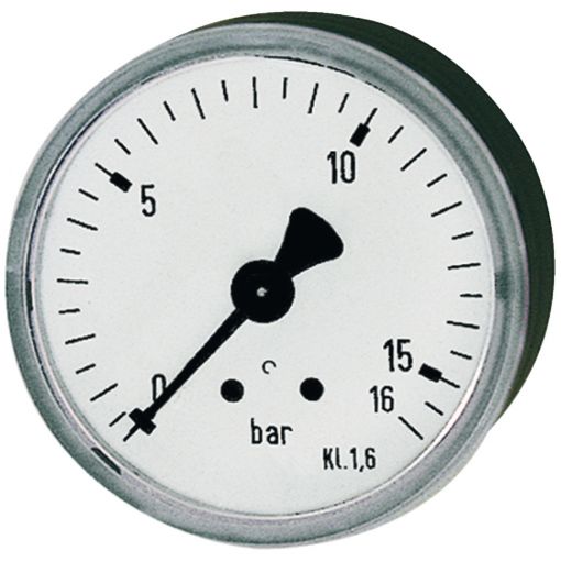 Standardni manometer tip 111.12, navoj zadaj | Prikazovalniki tlaka