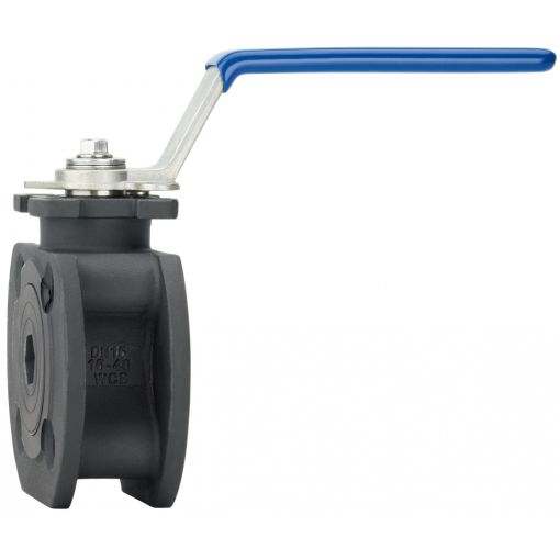 Kompakten kroglični ventil s prirobnico, jeklo | Kroglični ventili