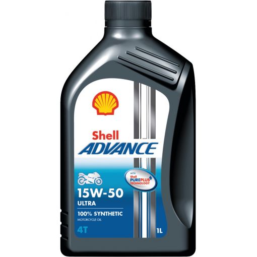 Motorno olje Shell Advance 4T Ultra 15W-50 | Olja za motorna kolesa