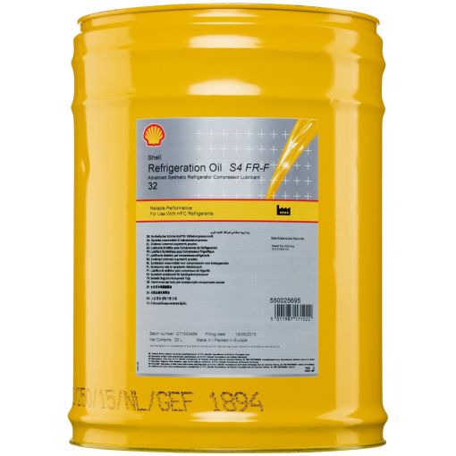 Olje za hladilne kompresorje Shell Refrigeration S4 FR-F 32 | Olja za hladilne kompresorje