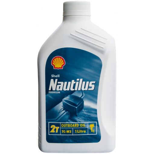 Motorno olje za izvenkrmne motorje Shell Nautilus Premium Outboard Oil | Maziva za ladijski promet