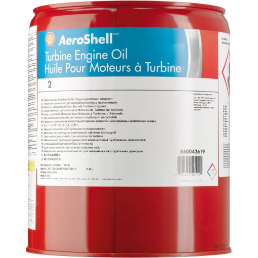 Turbinsko olje za letalstvo AeroShell Turbine Oil 2 | Olja, maziva za letala
