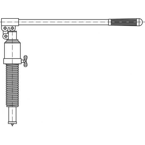 Hidravlični cilinder, hidravlična črpalka za snemalec z ločeno ročno črpalko | Orodje za montažo in vzdrževanje