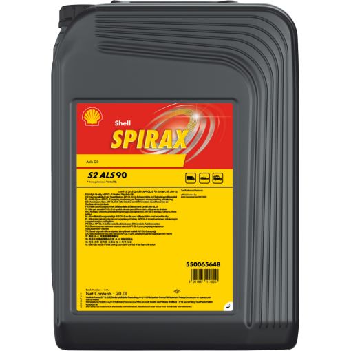 Olje za osi Shell Spirax S2 ALS 90 | Olja za osi in menjalnike